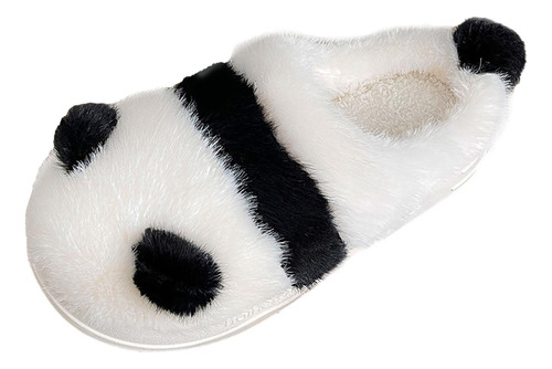 Zapatillas De Invierno Con Diseño De Panda Para Interior,