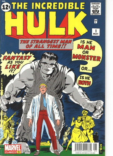 Marvel Clasico Hulk 5: Hulk, De Stan Lee. Serie 5, Vol. 5. Editorial Marvel, Tapa Blanda, Edición 5 En Español, 2008