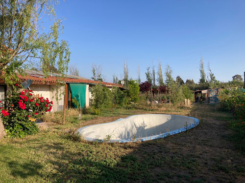 Parcela Con Hermosa Casa Sólida A 20 Minutos De Santiago
