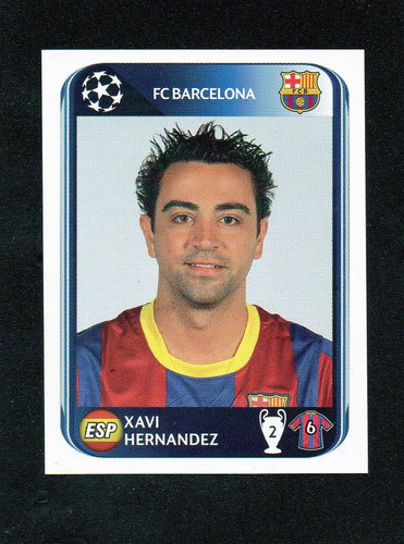Champions League 2010/11. Figurita N° 219 Hernandez. Mira!!!