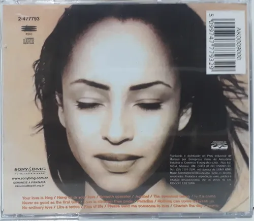 Cd - Sade - The Best Of Sade - #vinilrosario | Parcelamento sem juros