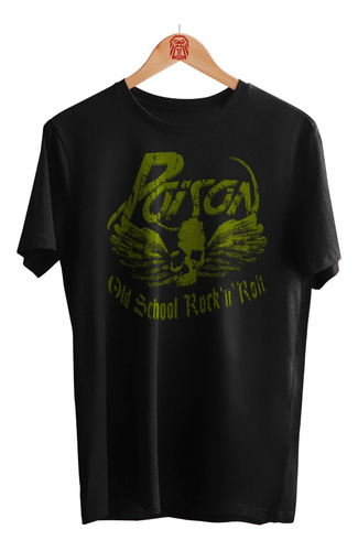 Polo Personalizado Banda Poison Glam Metal 003