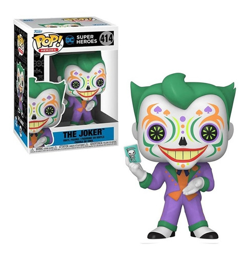 Funko Pop! Heroes - Dc: Day Of The Dead The Joker Toptoys