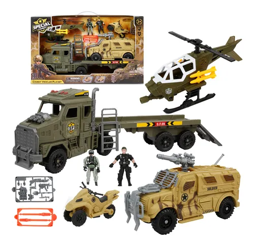 Set militar de juguete sale
