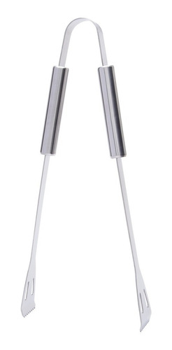 Jogo Para Churrasco 3 Peças Aço Inox Com Maleta Mimo Style