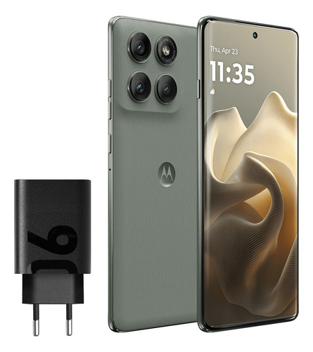 Motorola Edge 60 Pro 5g 512gb / 12gb Ram Expande 24gb-Gris. Con Moto Ai, Cámaras 50mp, 50mp,50mp. Teleobjetivo 10mp. Certificación Militar, Ip68/ip69 Sumergible.