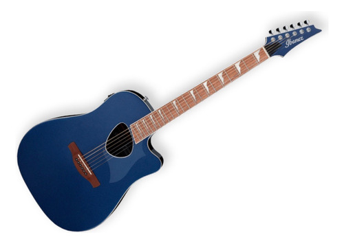 Guitarra Ibanez Electroacustica Altstar Azul Metal Alt30-nbm