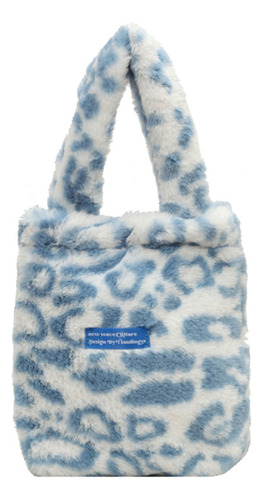 Bolso De Felpa For Mujer, Suave, De Piel Sintética, Fuzzy C