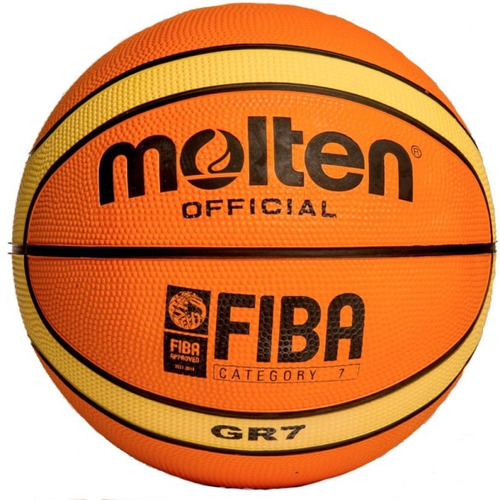 Pelota Molten Basket Goma No.7 Bgr7-ybw - Menpi