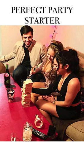 Buzzed Blocks Juego De Beber Para Adultos: 54 Bloques Con Y