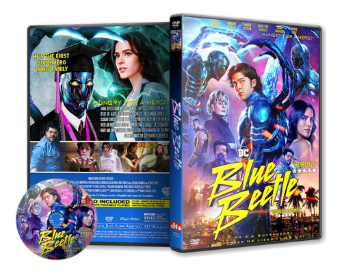 Blue Beetle (2023) Dvd Latino/inglés Subt Español 