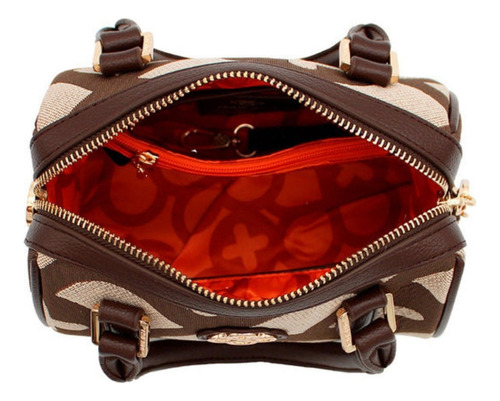 Bolso Jaime Ibiza Modelo Ji 2530 Jacquard Choc Latidos 2024