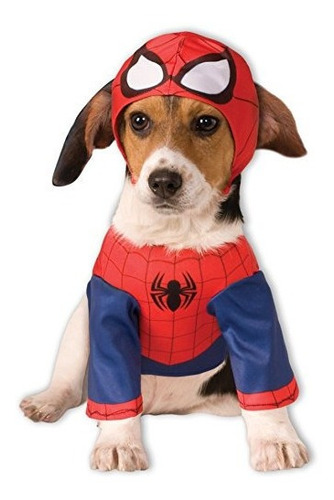 Disfraz Clásico De Spider-man Para Mascotas