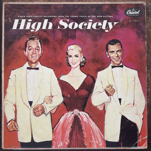 Lp Vinil High Society (motion Picture Soundtrack) Ed 1956 Br