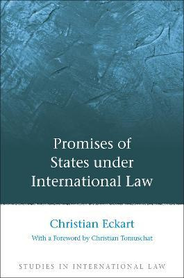 Libro Promises Of States Under International Law - Christ...