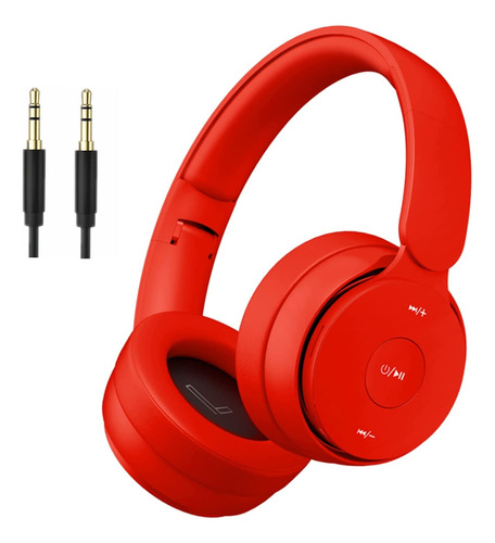Audífonos Brnewo, Bluetooth/rojo/ergonomicos