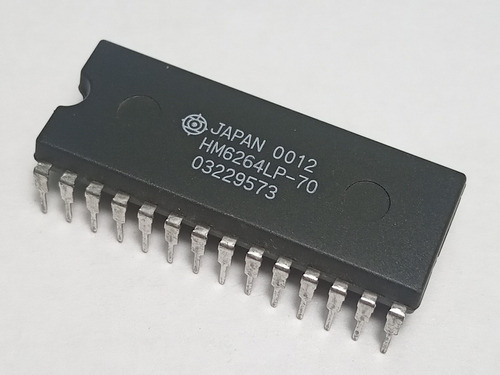 6264 Memoria Ram Encapsulado Dip2x14 Hitachi (hm6264lp-70) 