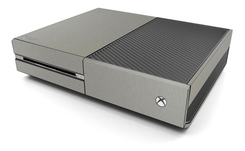 Skin Autoadherible Para Xbox One Fat Titanio Brushed