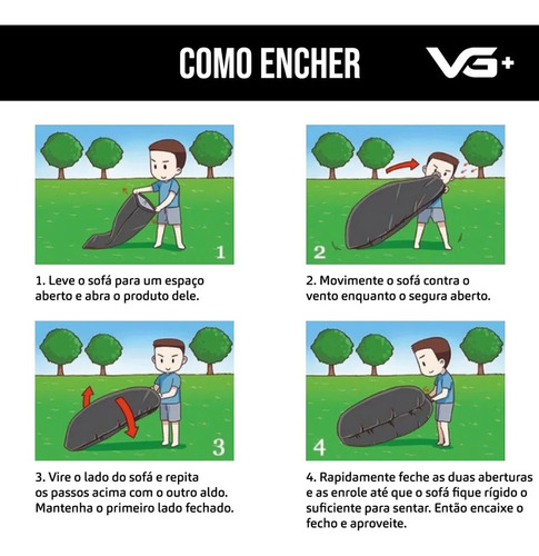 Sofá De Ar Bag Inflável Camping Espreguiçadeira Rosa Vg Plus