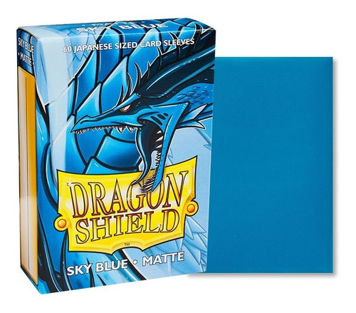 Protectores Dragon Shield Japanese Matte Color Sky Blue