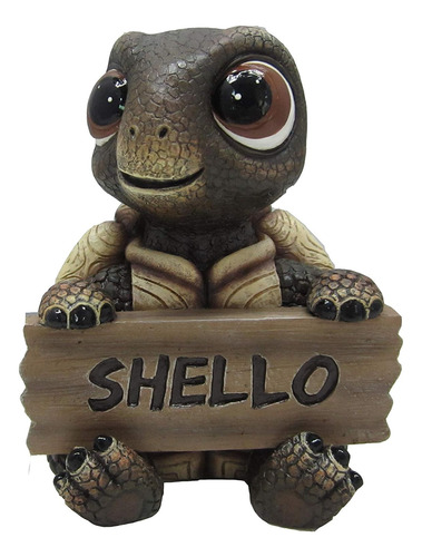 Tortugas Zippy Con Letrero (juego De 4 Piezas) | Decoracio