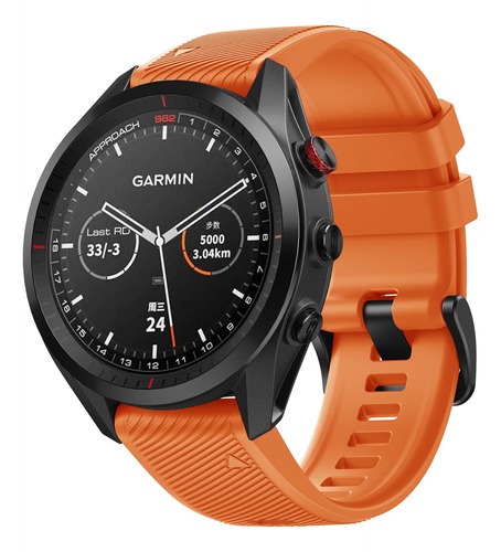 For Garmin Approach S62 Fenix 7/6 22mm Correa De Silicona