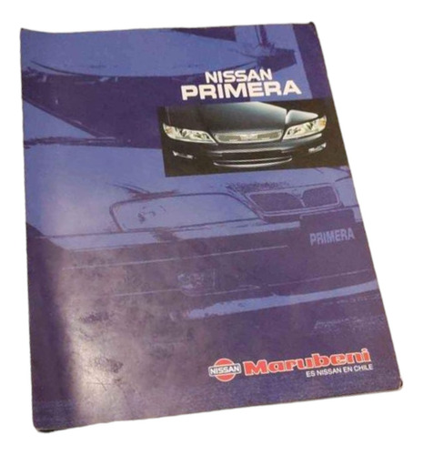 Catálogo Folleto Nissan Primera P11 Año 2001 Impreso Chile