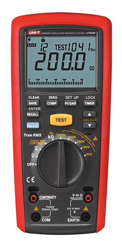 Megohmetro Multímetro Digital Multifunción Uni-t Ut505b 