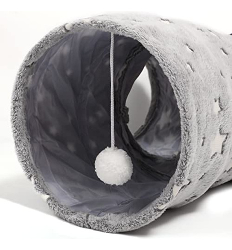 Tempcore Pet Cat Tunnel Tube Cat Toy 3 Way Plegable, TĂșneles