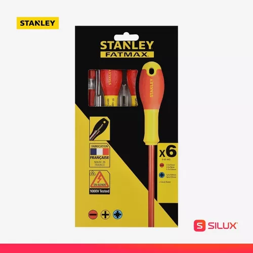 Destornilladores FatMax Electricista Aislado 1000V STANLEY 5.5x150