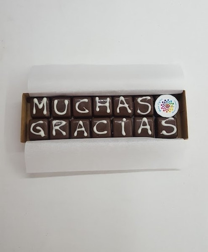 Chocomensaje 14 Personalizado Chocolates Día De La Madre
