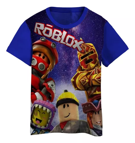 Camisa Game Roblox Infantil Personalizada Jogo