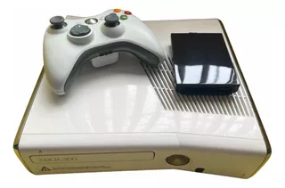 Consola Xbox 360 Slim Blanca Rgh 500gb Medio Uso