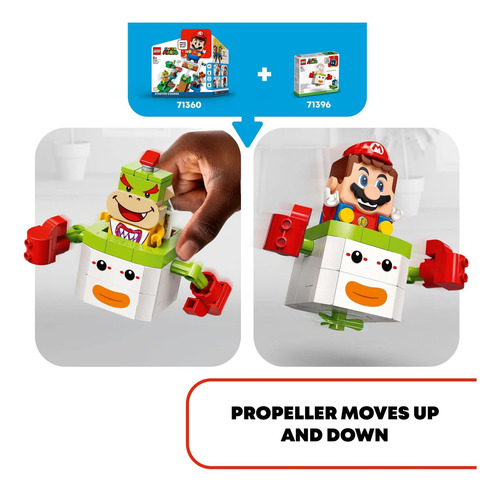 Set De Expansión Lego Super Mario Bowser Bowser Jr Clown Car