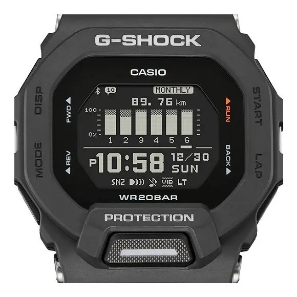 Reloj Casio G Shock Gbd-200 color negro