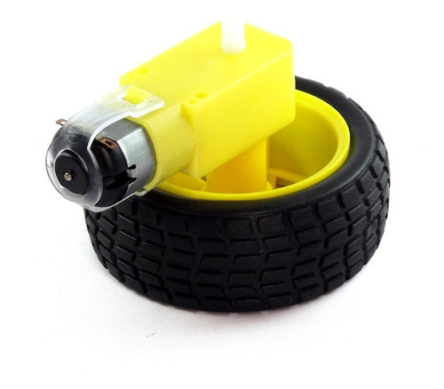 Llanta De 65 Mm Con Motorreductor 3v-9v