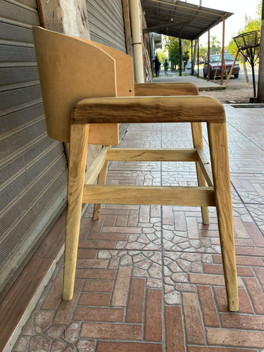 Esqueleto De Silla Roma Comedor Madera Petiribi No Incluye Natural