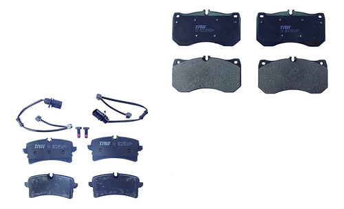 Jgo Completo Balatas Bajos Metales Trw Audi A8 Quattro 15