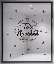 Comprar Vinilos Navidad Vidrieras Locales Fiestas Año Nuevo Grandes