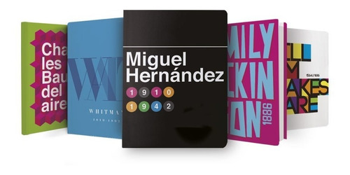 Imagen 2 de 2 de Pack 4 Libros Colección Poesía - Antología - Batiscafo