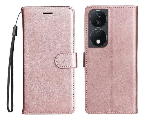 Funda Abatible For Honor X7b Cartera De Negocios De Color