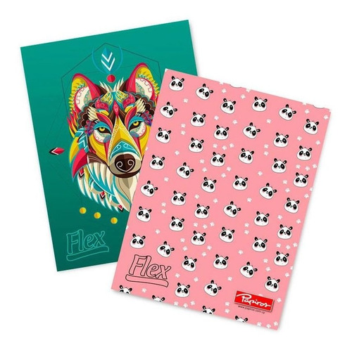 Cuaderno 48 Hojas Lisas Engrapado Papiros Flex