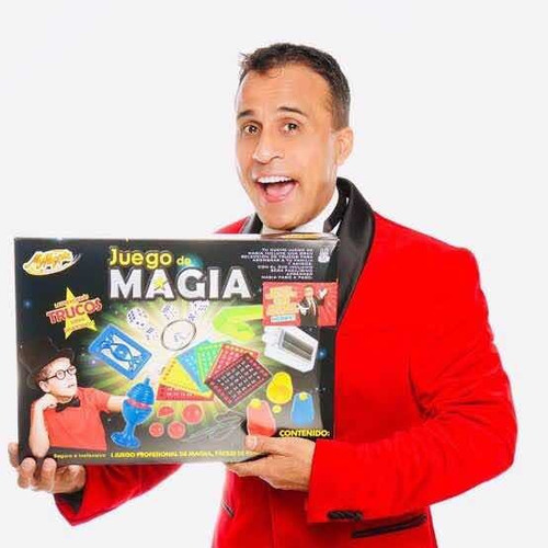 Juego De Magia Mi Alegría Grande Con 30 Pzas Y Dvd
