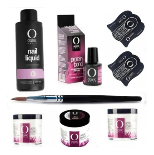 Set Completo Para Uñas Acrílicas De Organic Nails 