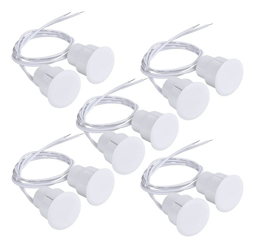 Dairzitv Recessed Nc Security Alarm Door Window Contact Sens