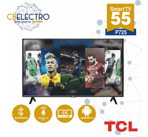 Imagen 1 de 1 de Televisor Tcl 55p725 Modelo 2021