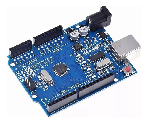 Uno R3 Smd Tecneu Con Cable Usb Compatible Con Ide Arduino