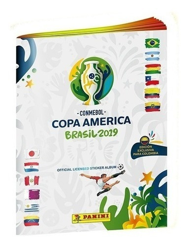 Álbum Copa America Brasil 2019 Nuevo, Vacio