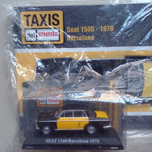 Revista + Taxi Del Mundo N 10. Seat 1500 - 1970 Barcelona. 