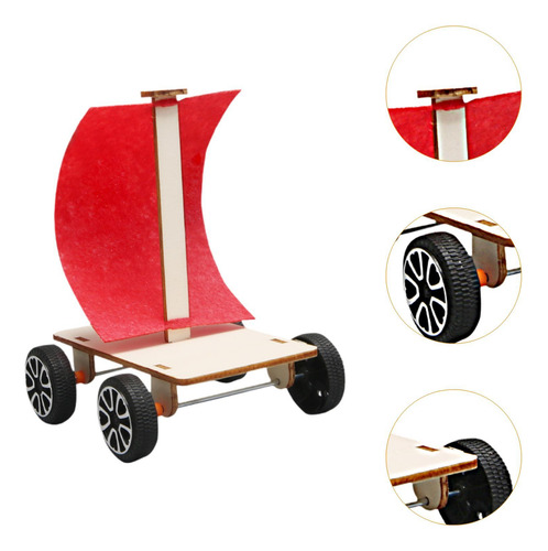 5 Ppcs Diy Wind Power Modelo Enseñanza De Accesorios